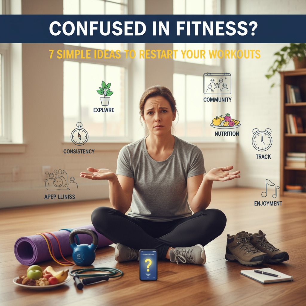 Confused in fitness? 7 simple ideas to restart your workouts